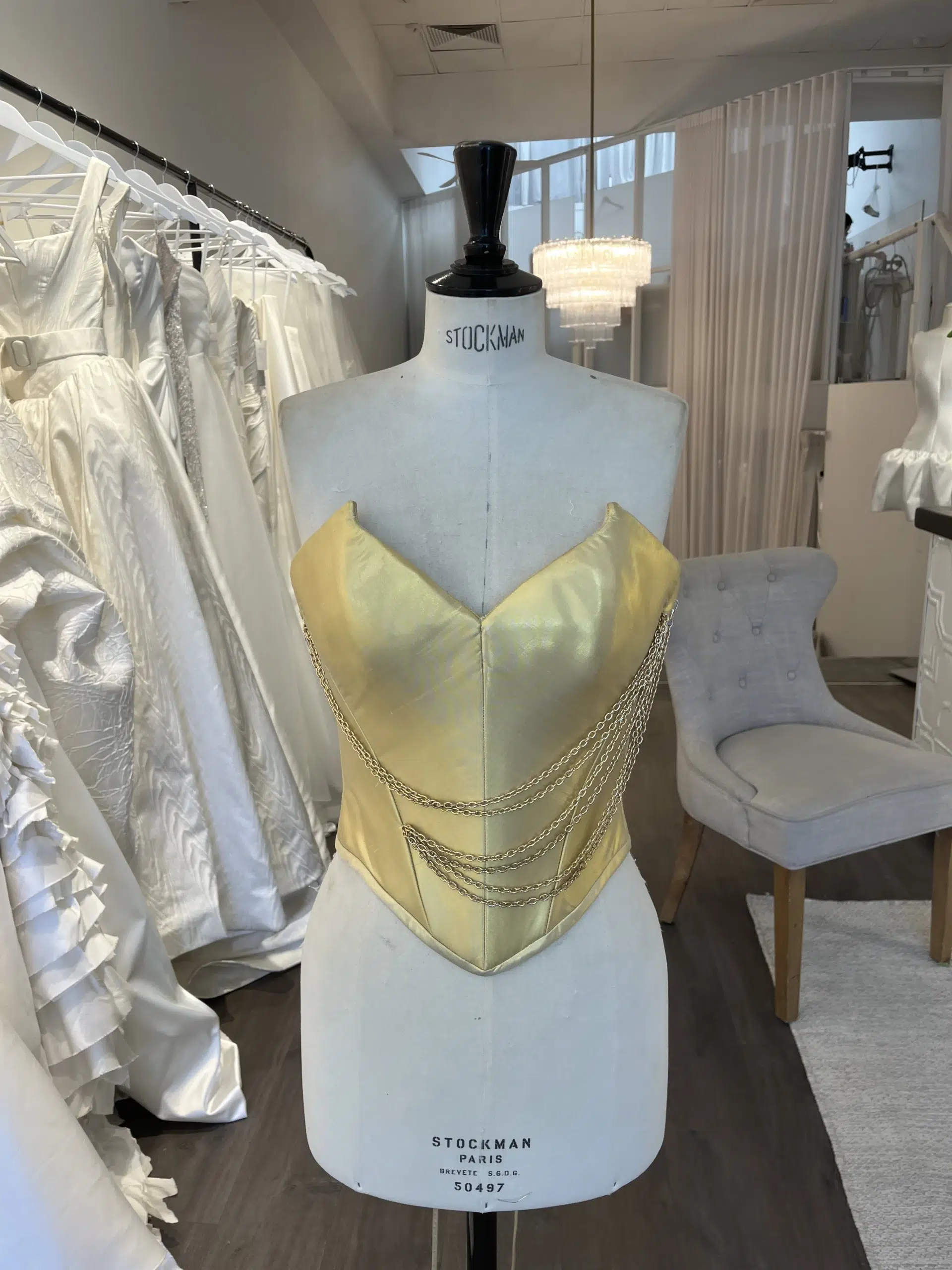 Delta Gold Corset (Sample) | AUS 10